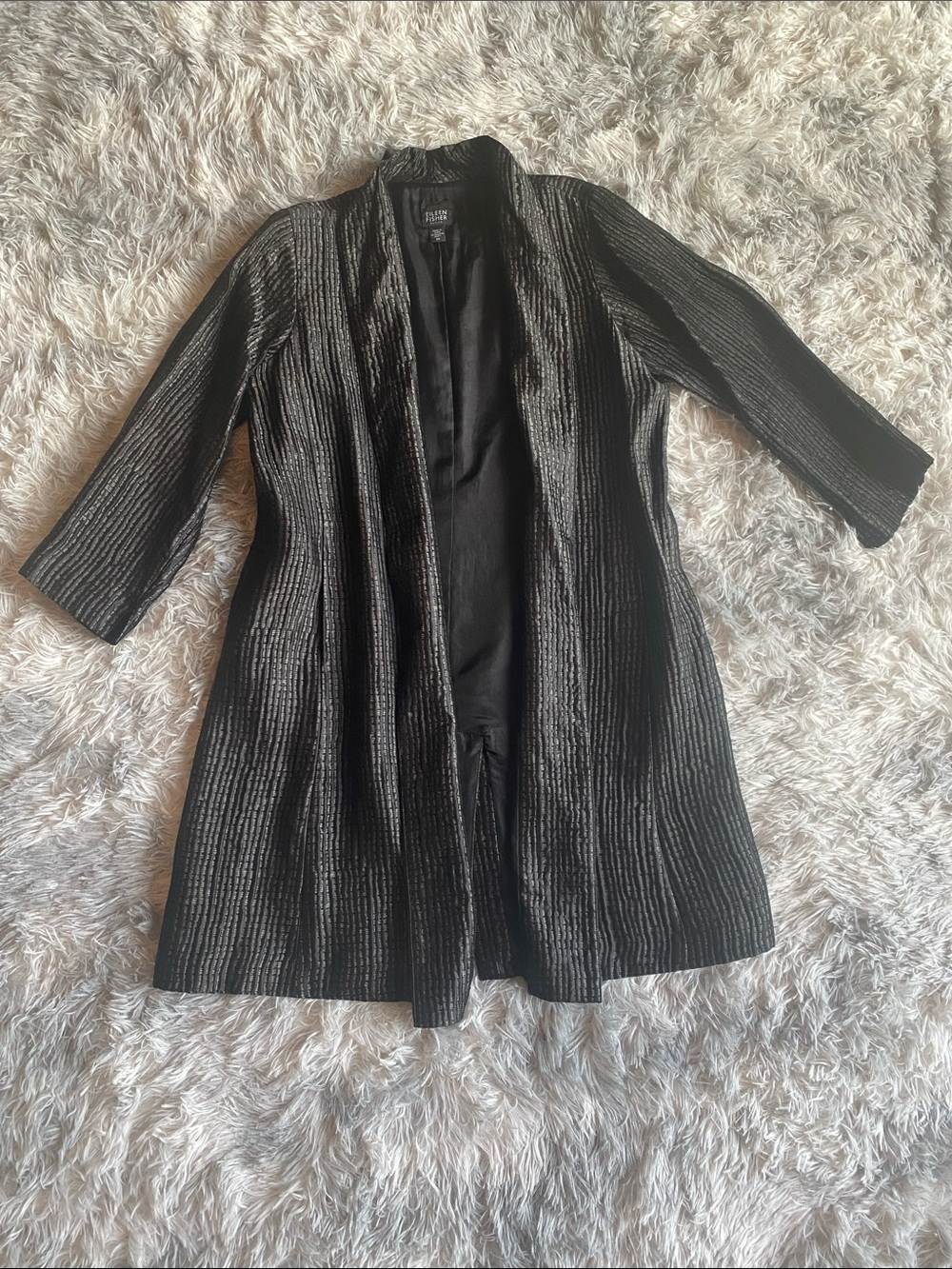 Eileen Fisher Silk Duster